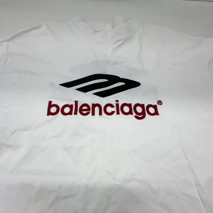 Balenciaga Balenciaga 3B Sports Icon Logo Short Sleeve T-Shirt 0079 Size US XS / EU 42 / 0 - 7 Thumbnail