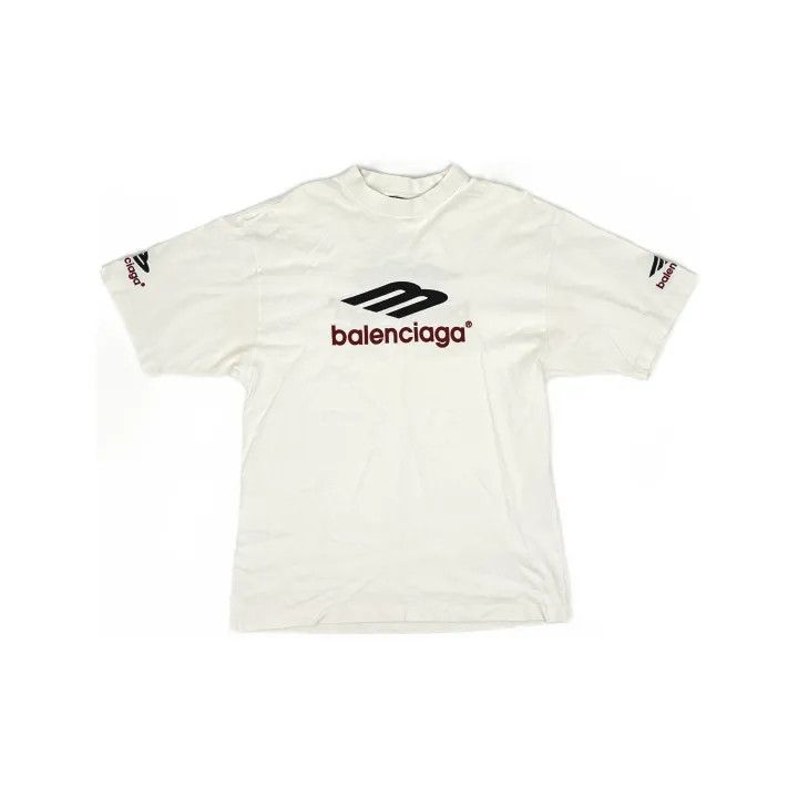 Balenciaga Balenciaga 3B Sports Icon Logo Short Sleeve T-Shirt 0079 Size US XS / EU 42 / 0 - 2 Thumbnail
