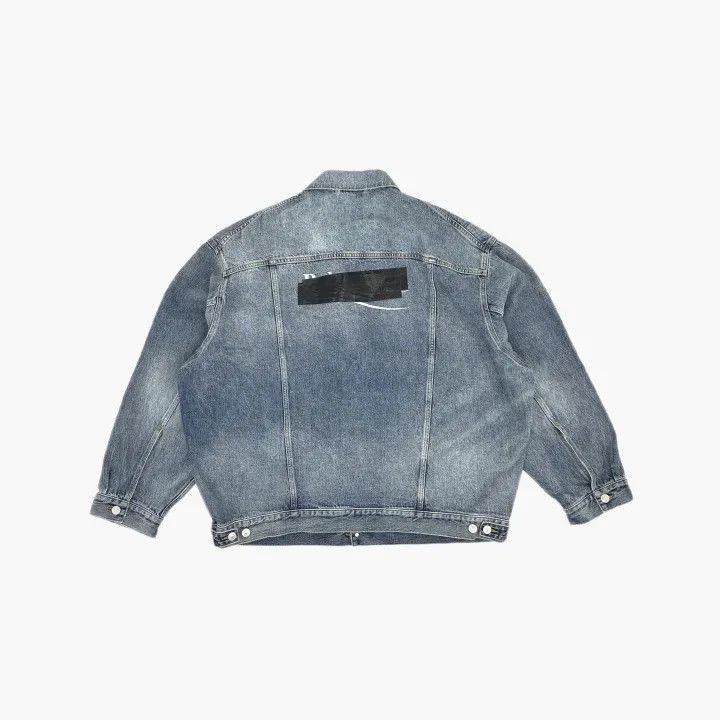 Balenciaga Balenciaga SS23 Wash Effect Denim Jacket 0079 Size US L / EU 52-54 / 3 - 3 Thumbnail