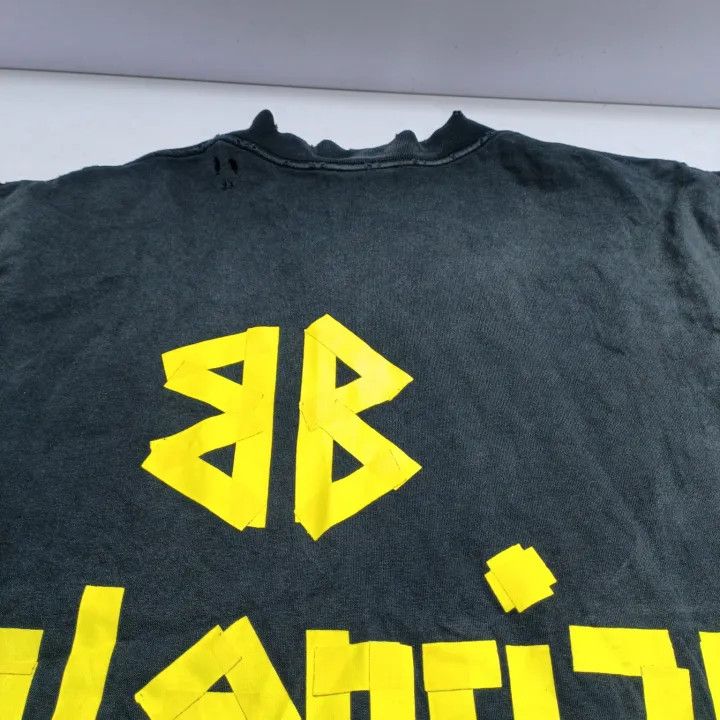 Balenciaga Balenciaga Monogram Logo Print Short Sleeve T-Shirt 0079 Size US S / EU 44-46 / 1 - 7 Thumbnail