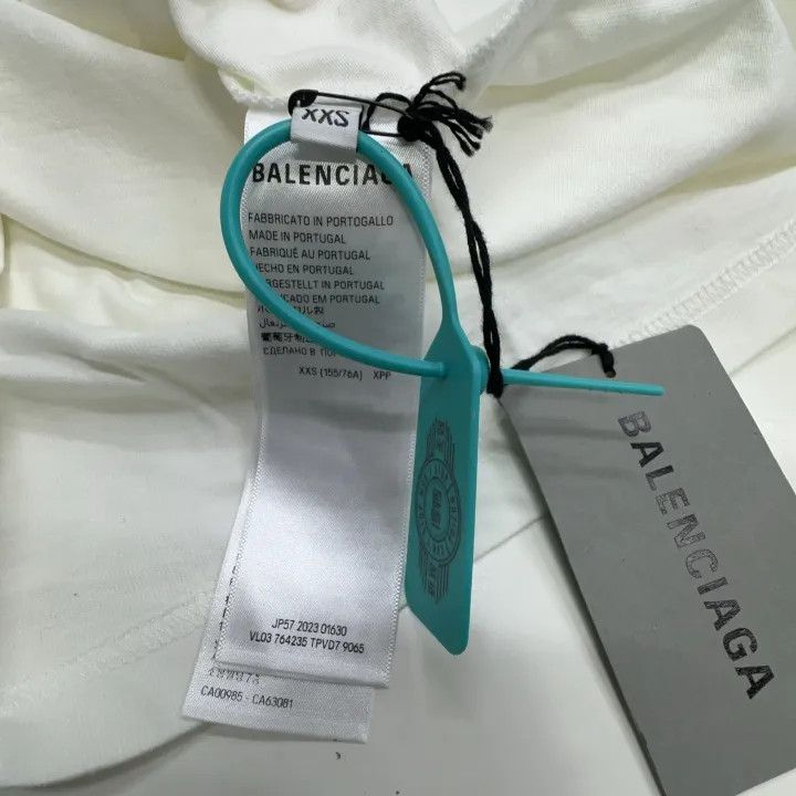 Balenciaga Balenciaga 3B Sports Icon Logo Short Sleeve T-Shirt 0079 Size US XXS / EU 40 - 4 Thumbnail