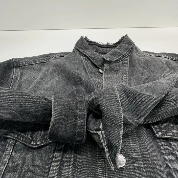 Balenciaga Balenciaga Black Casual Denim Jacket 0079 Size US M / EU 48-50 / 2 - 6 Thumbnail