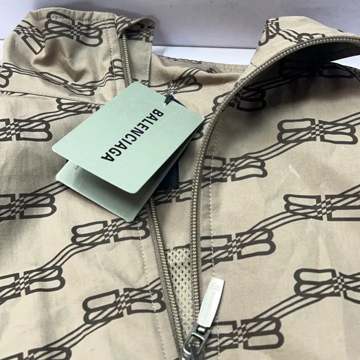 Balenciaga Balenciaga SS22 Logo Zip-Up Jacket 0079 Size US XS / EU 42 / 0 - 10 Thumbnail