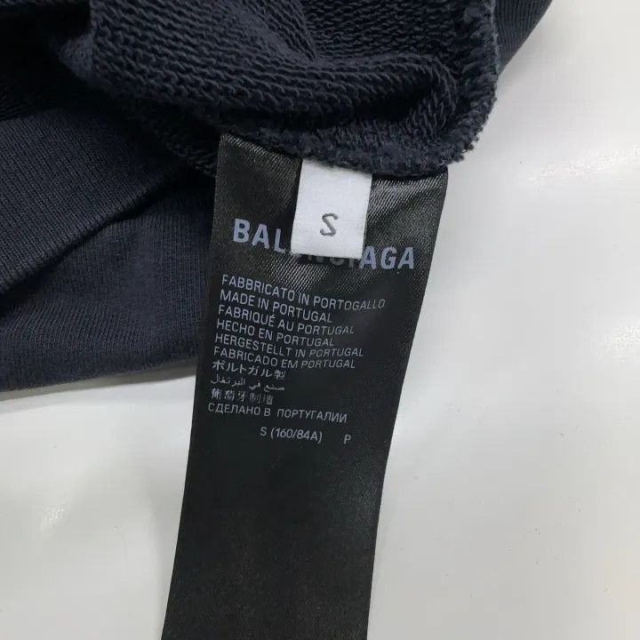 Balenciaga Balenciaga Black Graphic Zip Hoodie for Men 0079 Size US S / EU 44-46 / 1 - 4 Thumbnail
