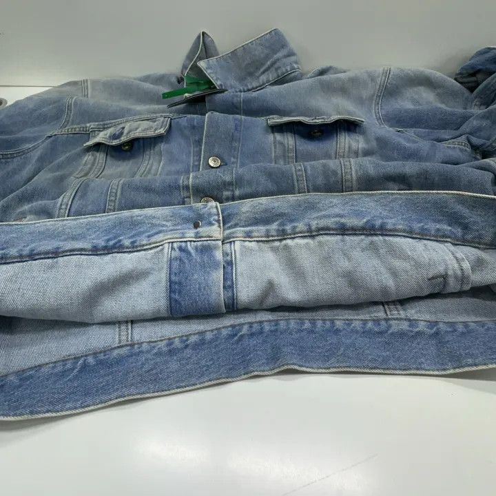 Balenciaga Balenciaga Vintage Embroidered Denim Jacket 0079 Size US L / EU 52-54 / 3 - 9 Thumbnail