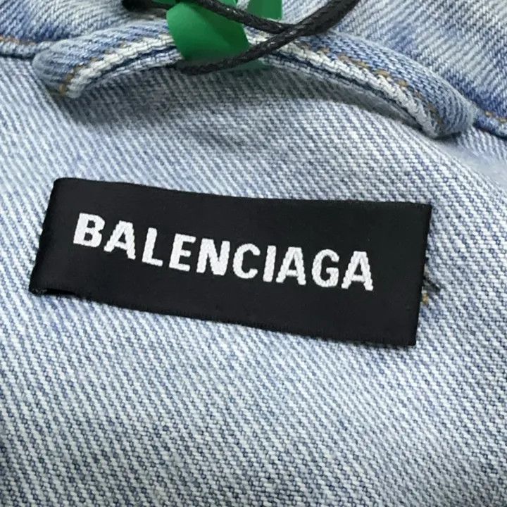 Balenciaga Balenciaga Vintage Embroidered Denim Jacket 0079 Size US L / EU 52-54 / 3 - 4 Thumbnail
