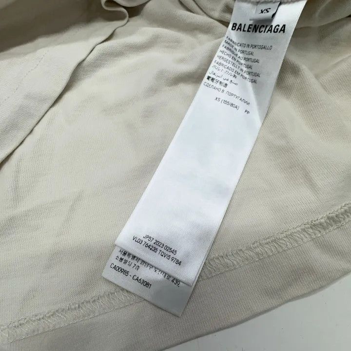 Balenciaga Balenciaga SS24 Letter Print Short Sleeve T-shirt 0079 Size US XS / EU 42 / 0 - 6 Thumbnail