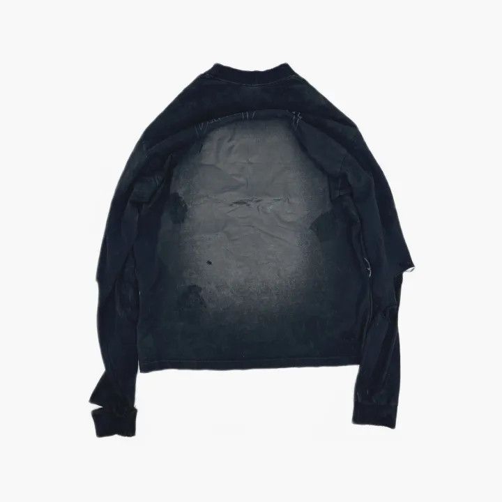 Balenciaga Balenciaga Graphic Print Oversized Long Sleeve T-Shirt 0079 Size US XS / EU 42 / 0 - 3 Thumbnail