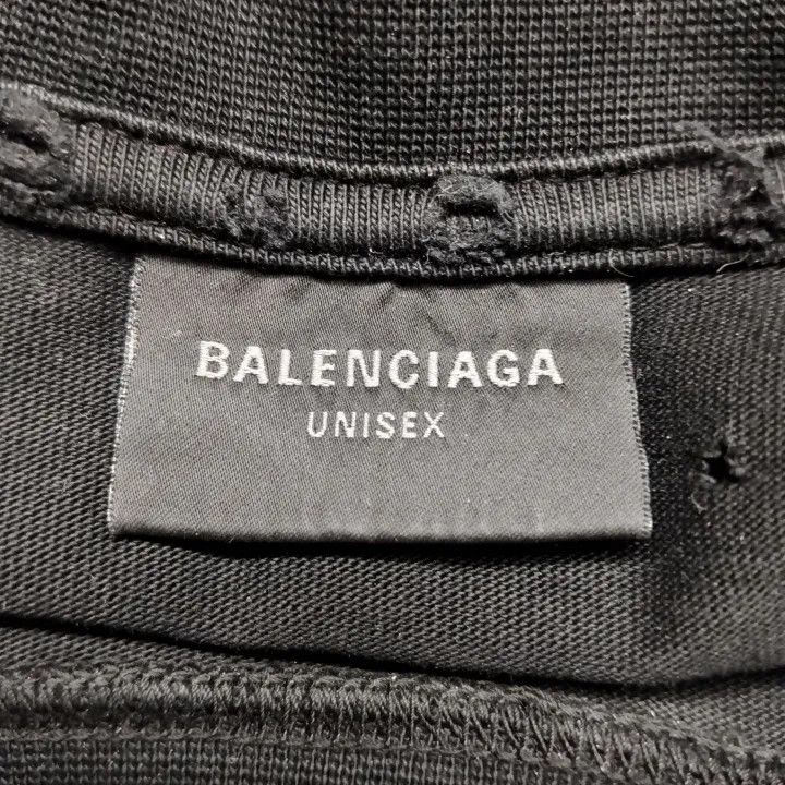 Balenciaga Balenciaga Graphic Print Oversized Long Sleeve T-Shirt 0079 Size US XS / EU 42 / 0 - 4 Thumbnail