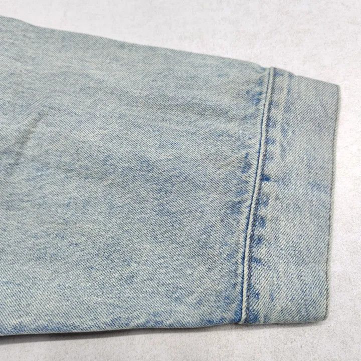 Balenciaga Balenciaga SS24 Wash Blue Denim Jacket 0079 Size US L / EU 52-54 / 3 - 9 Thumbnail