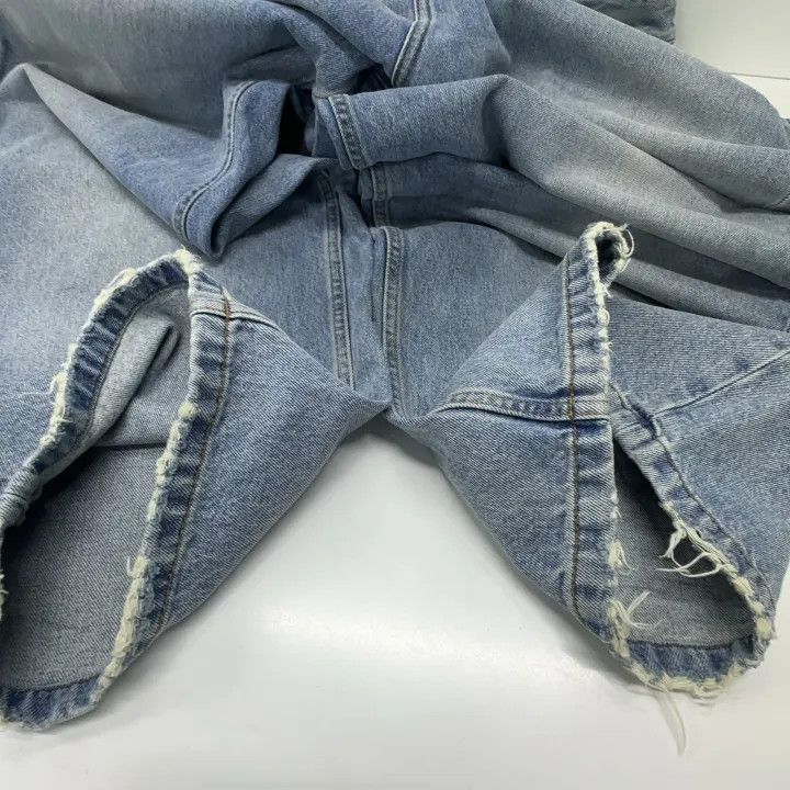 Balenciaga Balenciaga Vintage High-Waisted Wide-Leg Jeans 0079 Size US 27 - 11 Thumbnail