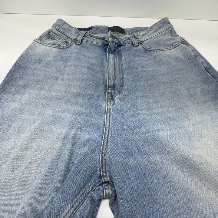 Balenciaga Balenciaga Vintage High-Waisted Wide-Leg Jeans 0079 Size US 27 - 8 Thumbnail