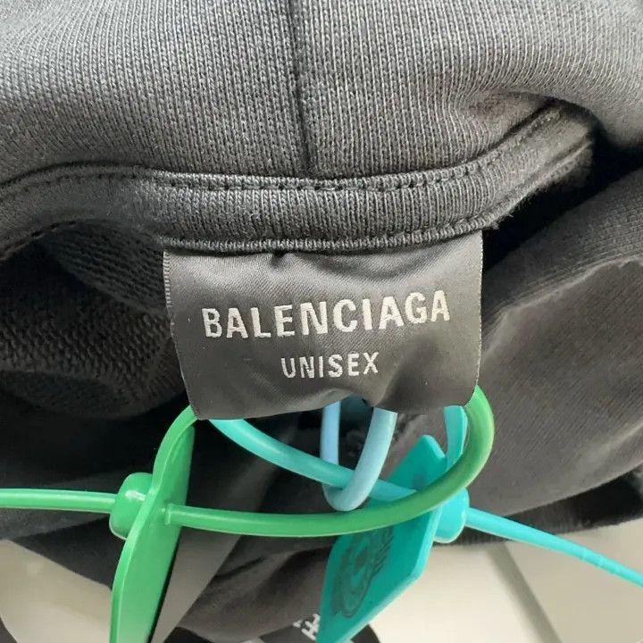 Balenciaga Balenciaga FW24 Logo Print Hoodie for Men and Women 0079 Size US M / EU 48-50 / 2 - 5 Thumbnail
