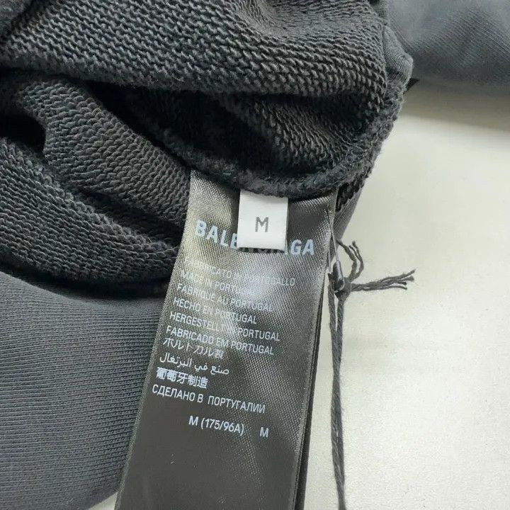 Balenciaga Balenciaga FW24 Logo Print Hoodie for Men and Women 0079 Size US M / EU 48-50 / 2 - 3 Thumbnail