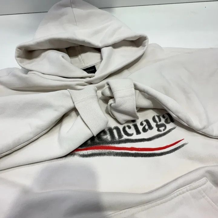 Balenciaga Balenciaga SS24 Logo Print Casual Hoodie 0079 Size US S / EU 44-46 / 1 - 8 Thumbnail