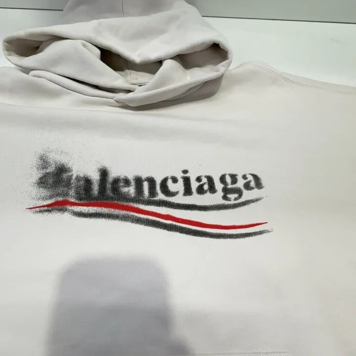 Balenciaga Balenciaga SS24 Logo Print Casual Hoodie 0079 Size US S / EU 44-46 / 1 - 9 Thumbnail