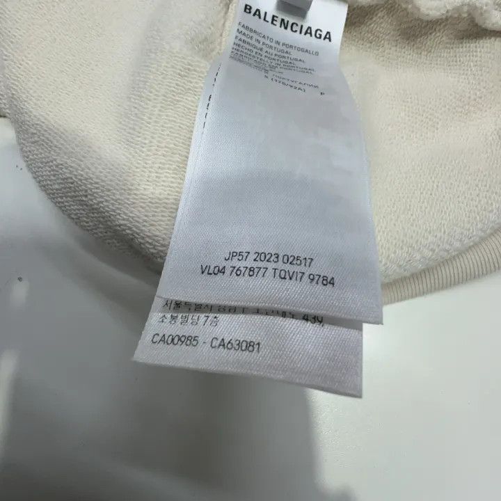 Balenciaga Balenciaga SS24 Logo Print Casual Hoodie 0079 Size US S / EU 44-46 / 1 - 5 Thumbnail