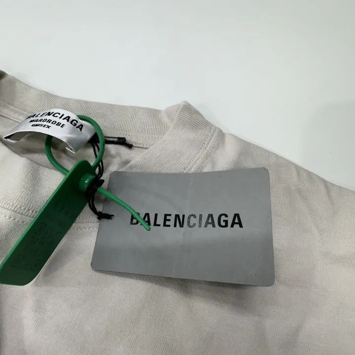 Balenciaga Balenciaga Logo Graphic Casual T-Shirt 0079 Size US M / EU 48-50 / 2 - 6 Thumbnail
