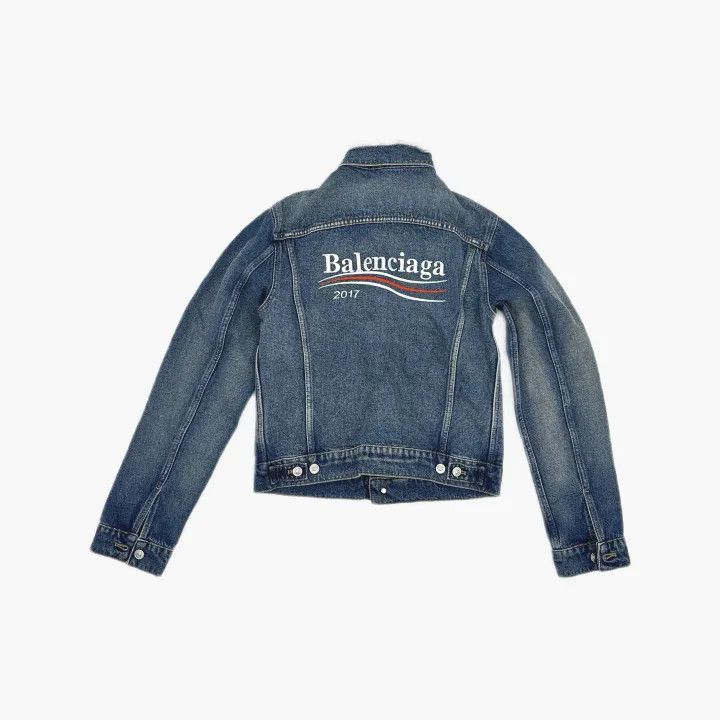 Balenciaga Balenciaga Casual Style Denim Jacket 0079 Size US M / EU 48-50 / 2 - 3 Thumbnail