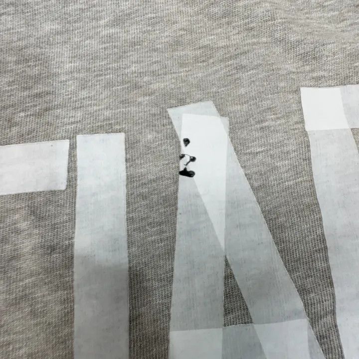 Balenciaga Balenciaga Logo Print Grey Short Sleeve T-Shirt 0079 Size US S / EU 44-46 / 1 - 5 Thumbnail