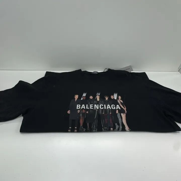 Balenciaga Balenciaga Vintage Logo Graphic Short Sleeve T-Shirt 0079 Size US XXS / EU 40 - 7 Thumbnail