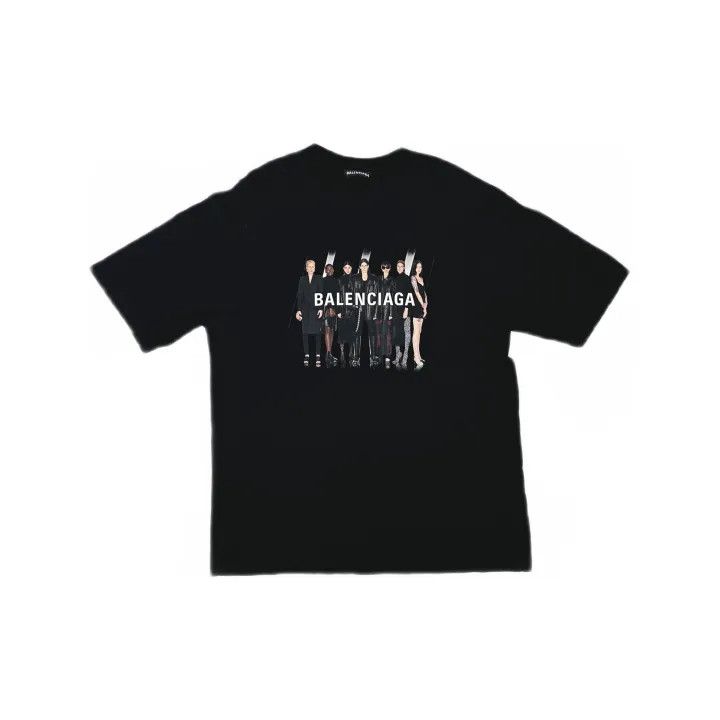 Balenciaga Balenciaga Vintage Logo Graphic Short Sleeve T-Shirt 0079 Size US XXS / EU 40 - 2 Thumbnail