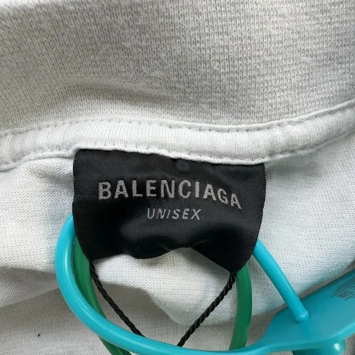 Balenciaga Balenciaga SS25 Summer Dripley T-Shirt White 0079 Size US S / EU 44-46 / 1 - 6 Thumbnail