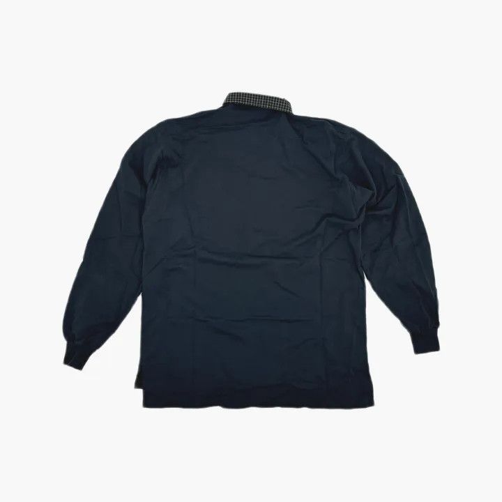 Balenciaga Balenciaga Black Long Sleeve Polo Shirt 0079 Size US M / EU 48-50 / 2 - 3 Thumbnail