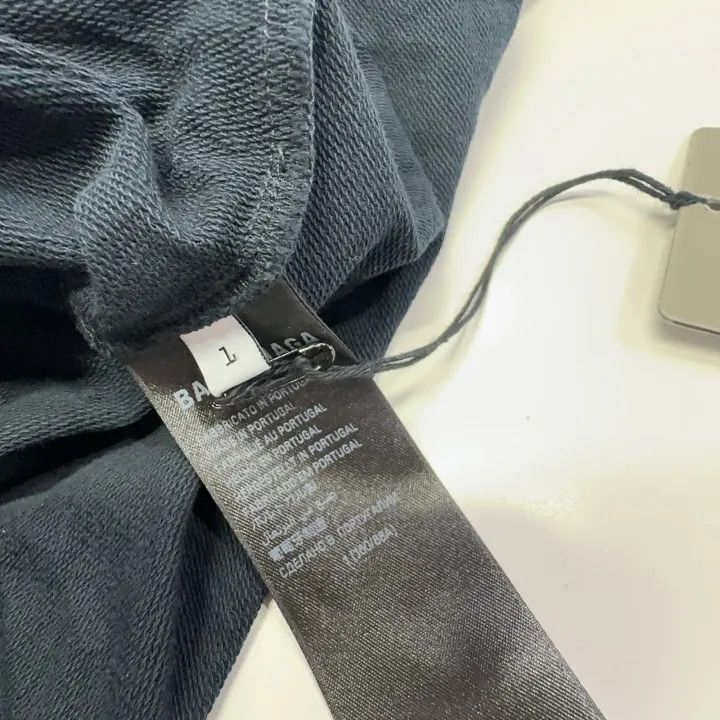 Balenciaga Balenciaga Black Long Sleeve Polo Shirt 0079 Size US M / EU 48-50 / 2 - 5 Thumbnail