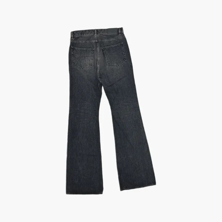 Balenciaga Balenciaga SS24 Washed High-Waisted Flared Jeans 0079 Size US 29 - 3 Thumbnail