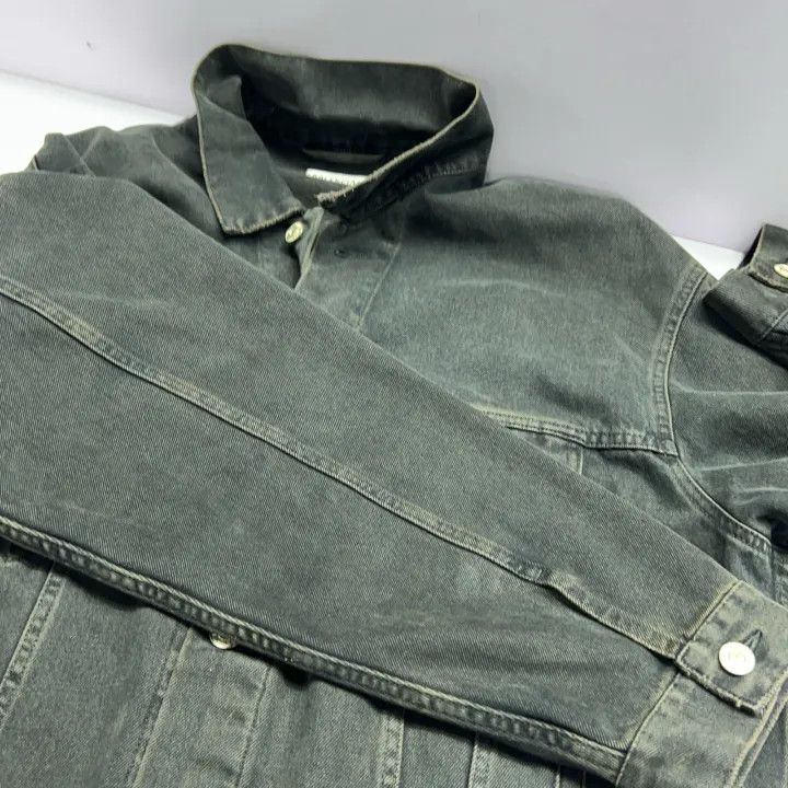 Balenciaga Balenciaga Graffiti Long Sleeve Denim Jacket 0079 Size US S / EU 44-46 / 1 - 11 Thumbnail