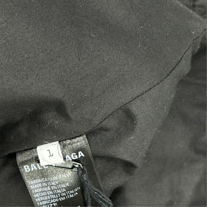Balenciaga Balenciaga Black Long Sleeve Jacket 0079 Size US M / EU 48-50 / 2 - 3 Thumbnail