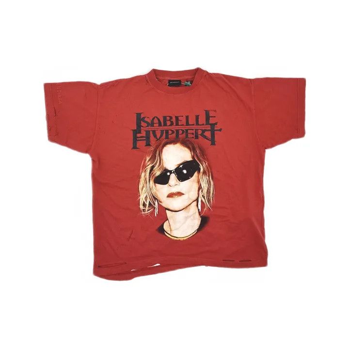 Balenciaga Balenciaga Isabelle Huppert Graphic T-Shirt 0079 Size US S / EU 44-46 / 1 - 2 Thumbnail