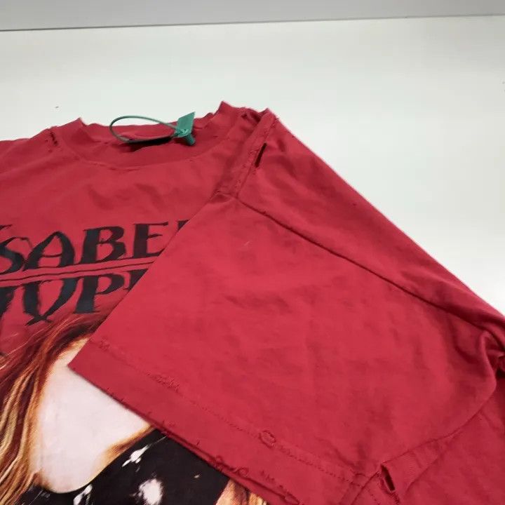 Balenciaga Balenciaga Isabelle Huppert Graphic T-Shirt 0079 Size US S / EU 44-46 / 1 - 7 Thumbnail