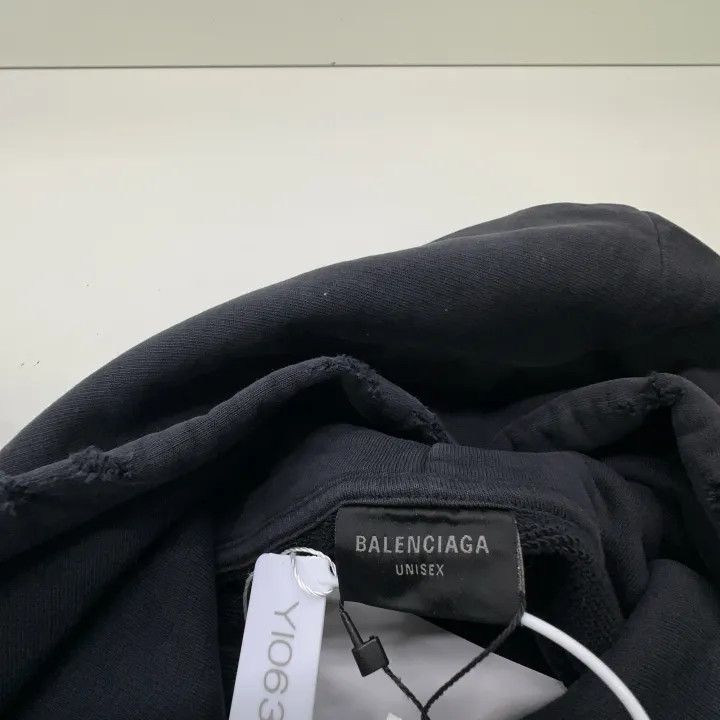 Balenciaga Balenciaga Graphic Printed Hoodie for Men 0079 Size US M / EU 48-50 / 2 - 6 Thumbnail