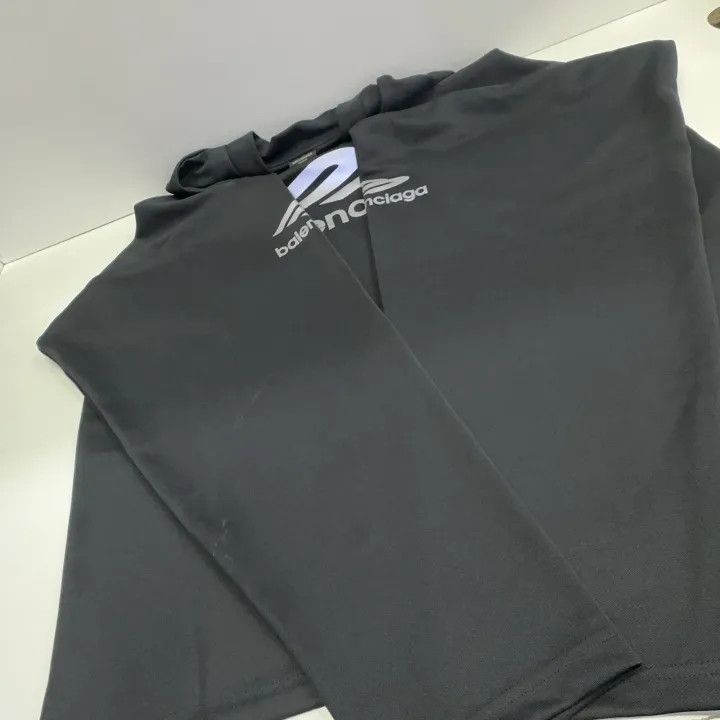 Balenciaga Balenciaga Skiwear V-Neck Long Sleeve T-Shirt 0079 Size US XS / EU 42 / 0 - 11 Thumbnail
