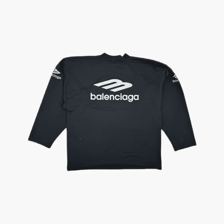 Balenciaga Balenciaga Skiwear V-Neck Long Sleeve T-Shirt 0079 Size US XS / EU 42 / 0 - 3 Thumbnail