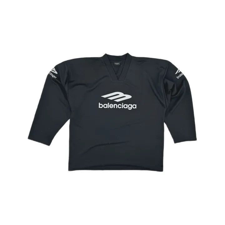 Balenciaga Balenciaga Skiwear V-Neck Long Sleeve T-Shirt 0079 Size US XS / EU 42 / 0 - 2 Thumbnail
