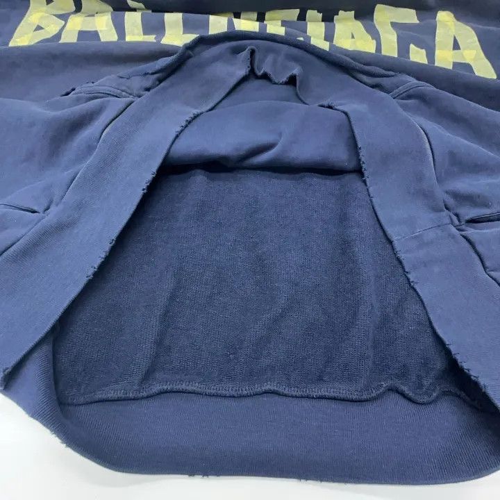 Balenciaga Balenciaga SS24 Logo Print Hoodie 0079 Size US S / EU 44-46 / 1 - 11 Thumbnail