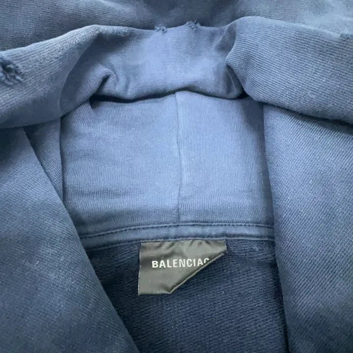 Balenciaga Balenciaga SS24 Logo Print Hoodie 0079 Size US S / EU 44-46 / 1 - 4 Thumbnail