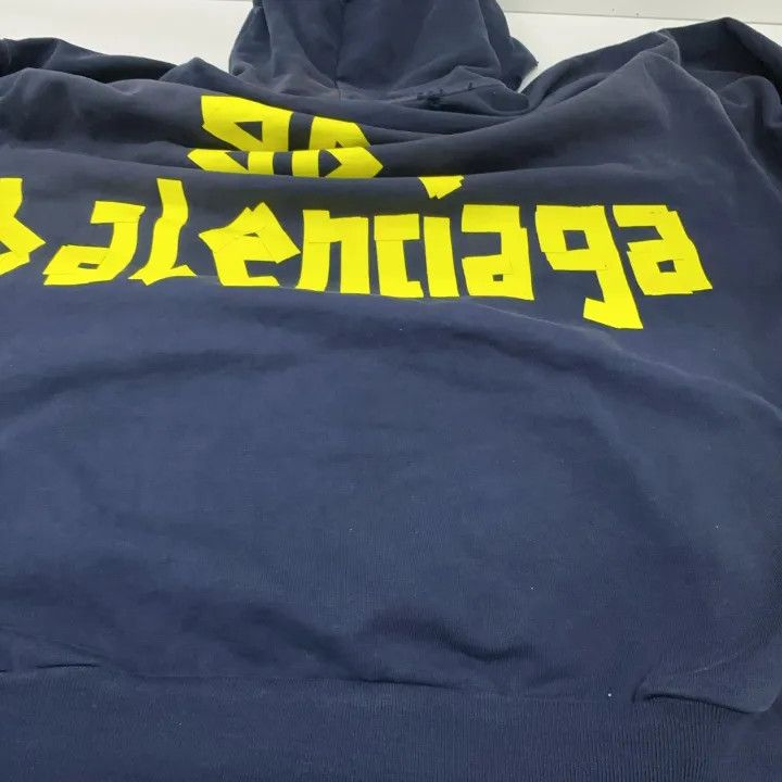 Balenciaga Balenciaga SS24 Logo Print Hoodie 0079 Size US S / EU 44-46 / 1 - 15 Thumbnail