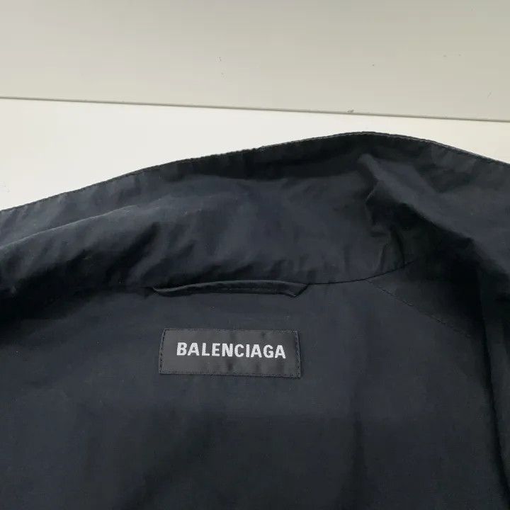 Balenciaga Balenciaga Logo Embroidered Long Sleeve Jacket 0079 Size US M / EU 48-50 / 2 - 7 Thumbnail