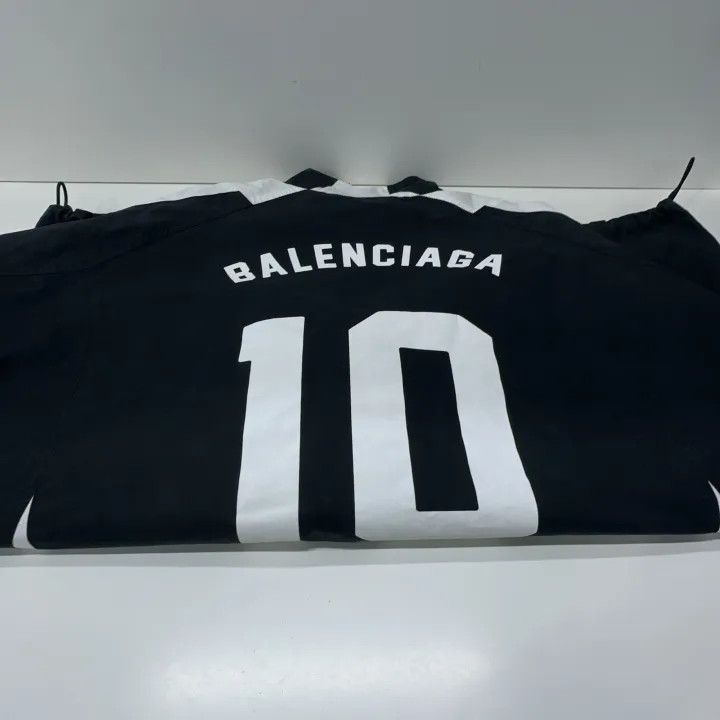 Balenciaga Balenciaga Logo Embroidered Long Sleeve Jacket 0079 Size US M / EU 48-50 / 2 - 16 Thumbnail