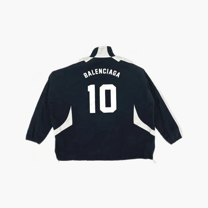Balenciaga Balenciaga Logo Embroidered Long Sleeve Jacket 0079 Size US M / EU 48-50 / 2 - 3 Thumbnail