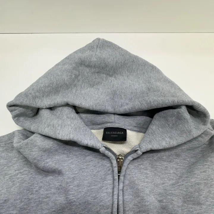 Balenciaga Balenciaga Earth Pattern Zip-Up Hoodie 0079 Size US L / EU 52-54 / 3 - 7 Thumbnail