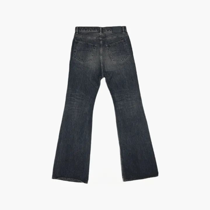 Balenciaga Balenciaga SS24 Washed Mid-Rise Flared Jeans 0079 Size US 30 / EU 46 - 3 Thumbnail