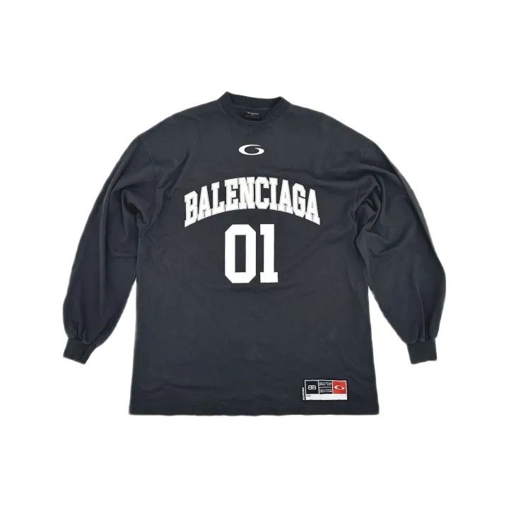 Balenciaga Balenciaga SS25 Basketball Long Sleeve T-shirt 0079