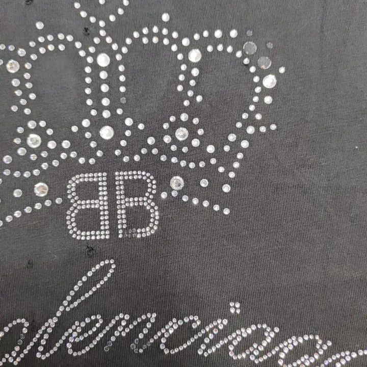 Balenciaga Balenciaga BbMotel Crown Logo T-shirt 0079 Size US XS / EU 42 / 0 - 7 Thumbnail