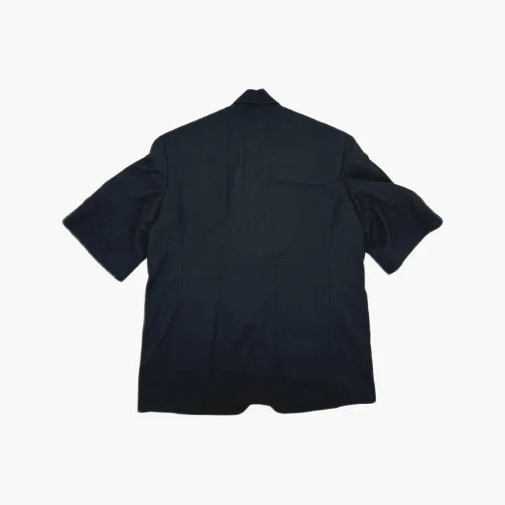 Balenciaga Balenciaga Black Short Sleeve Suit Jacket 0079 Size US M / EU 48-50 / 2 - 3 Thumbnail