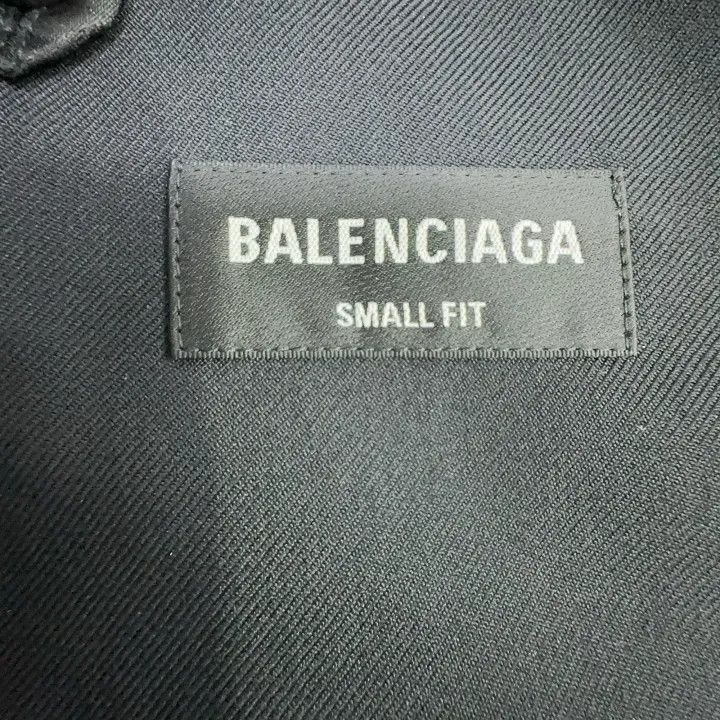 Balenciaga Balenciaga Black Short Sleeve Suit Jacket 0079 Size US M / EU 48-50 / 2 - 6 Thumbnail